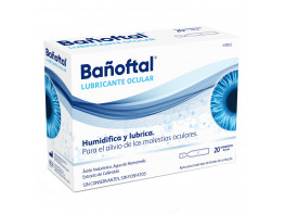 Imagen del producto Bañoftal lubricante ocular 20 monodosis