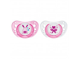 Imagen del producto Chicco Chupete physio air caucho rosa 0-6 meses 2uds