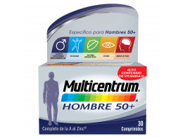 Imagen del producto Multicentrum hombre 50+ 30 comprimidos