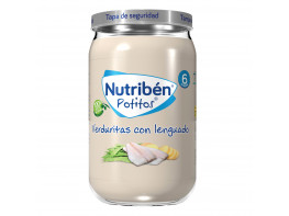 Imagen del producto Nutribén Potito verduritas con lenguado 235gr