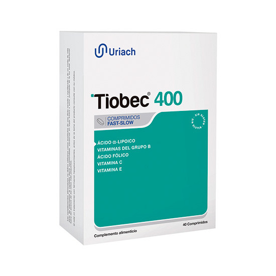Imagen de Tiobec 400 40 comprimidos