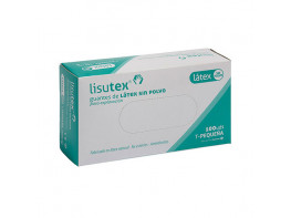 Lisutex guantes latex T-Pequeña 100u