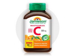 Jamieson Vitamina C 500mg naranja masticable 100+20tab